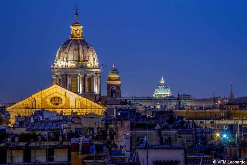 At The Spanish Steps View Roma Exterior foto